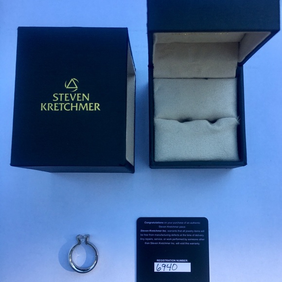 Steven Kretchmer Ring w/ CZ - Picture 5 of 12
